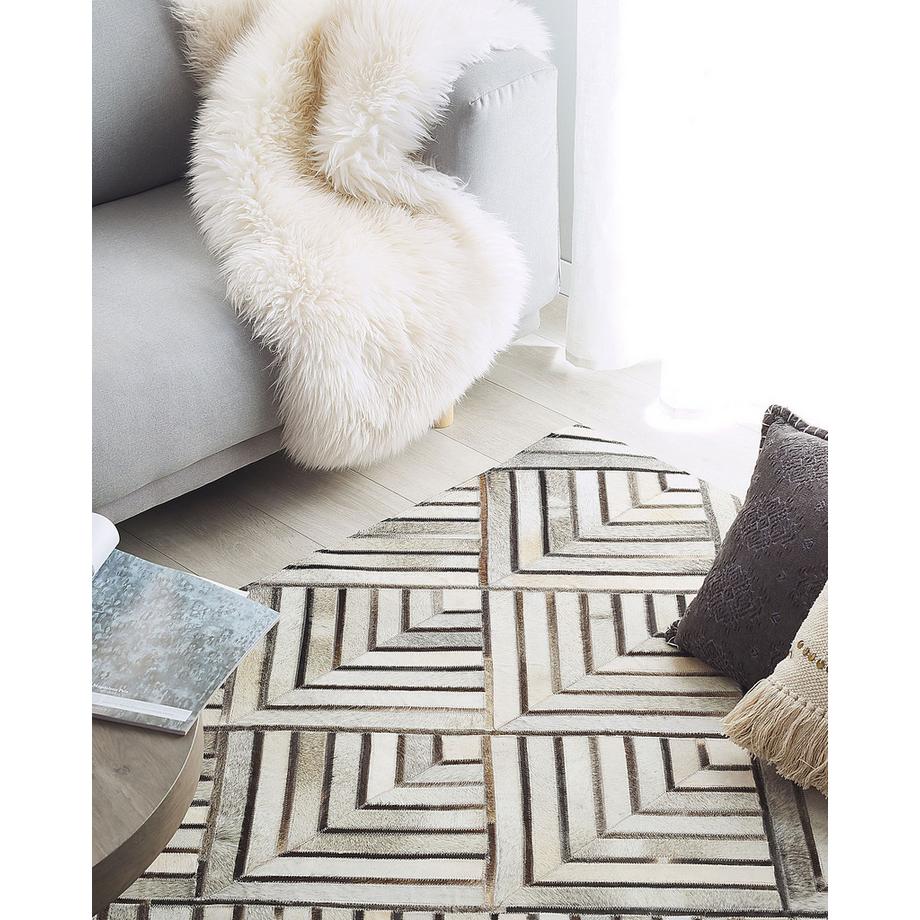 Beliani Tapis en Peau de vache  TEKIR  