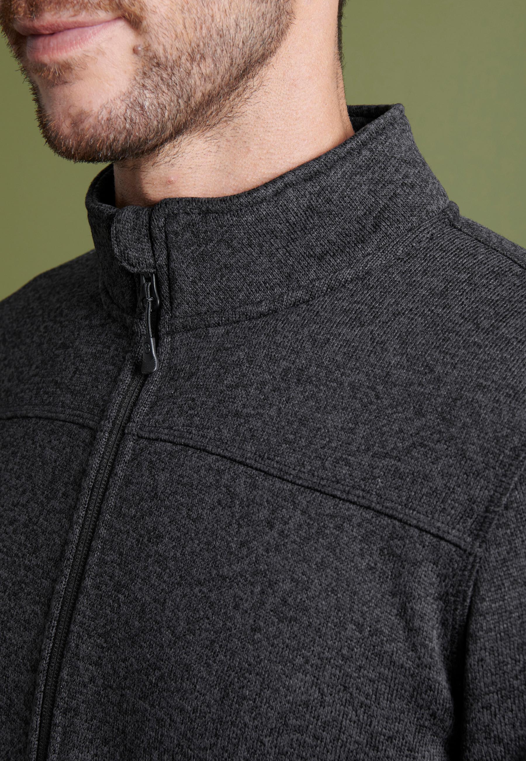 Image of Thermolactyl-fleece Mit Stehkragen, . Damen Schwarz 3XL