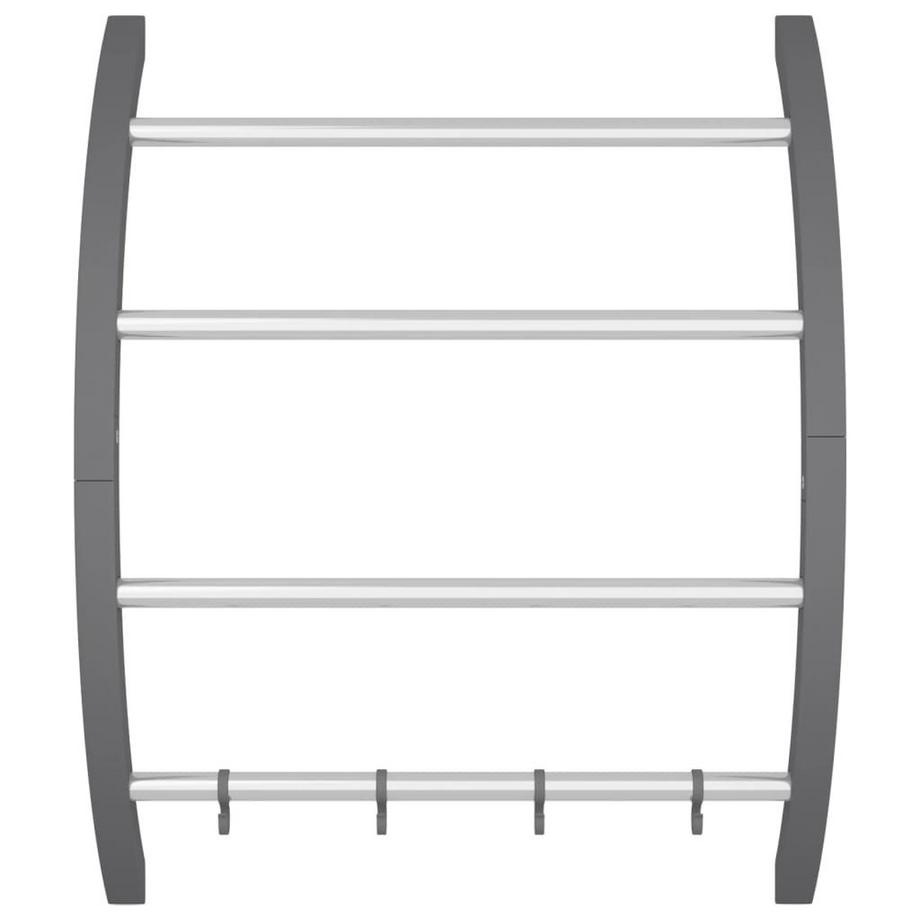 VidaXL Porte-serviettes aluminium  