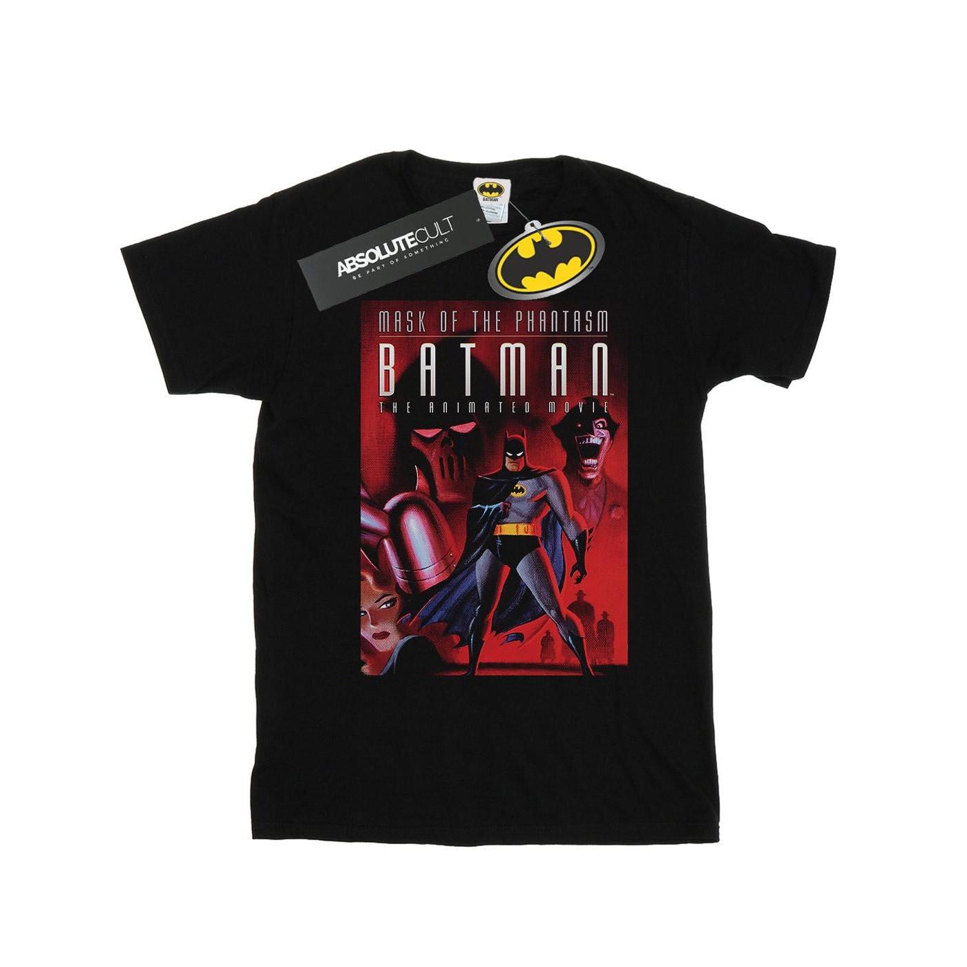 Image of Batman Mask Of The Phantasm Tshirt Mädchen Schwarz 116