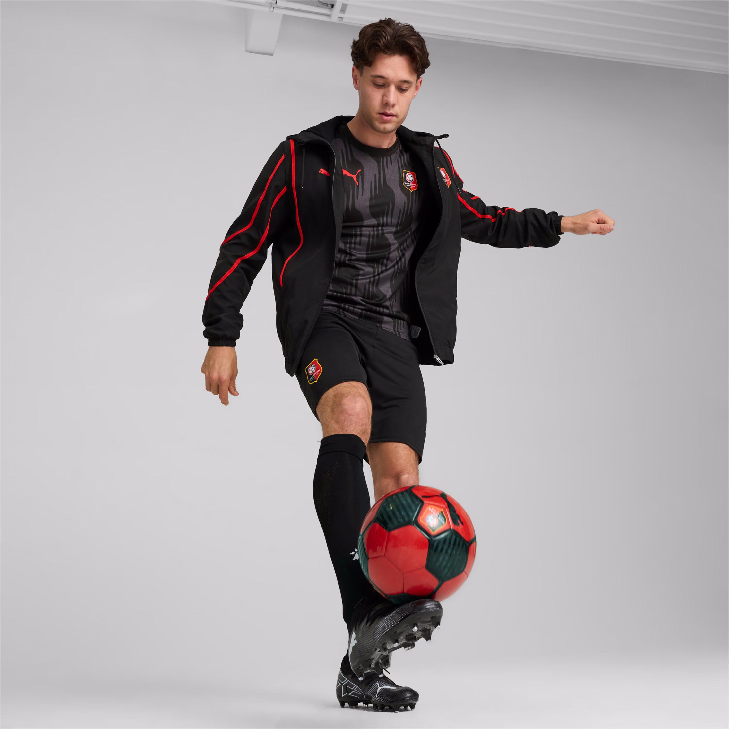 PUMA  veste imperméable prematch stade rennais 2024/25 