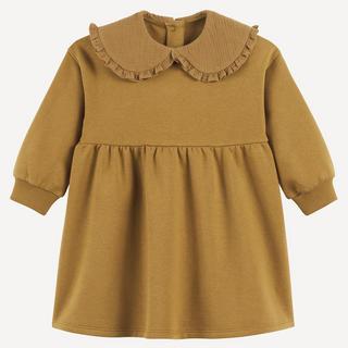 La Redoute Collections  Robe molleton avec col claudine gaze de coton 