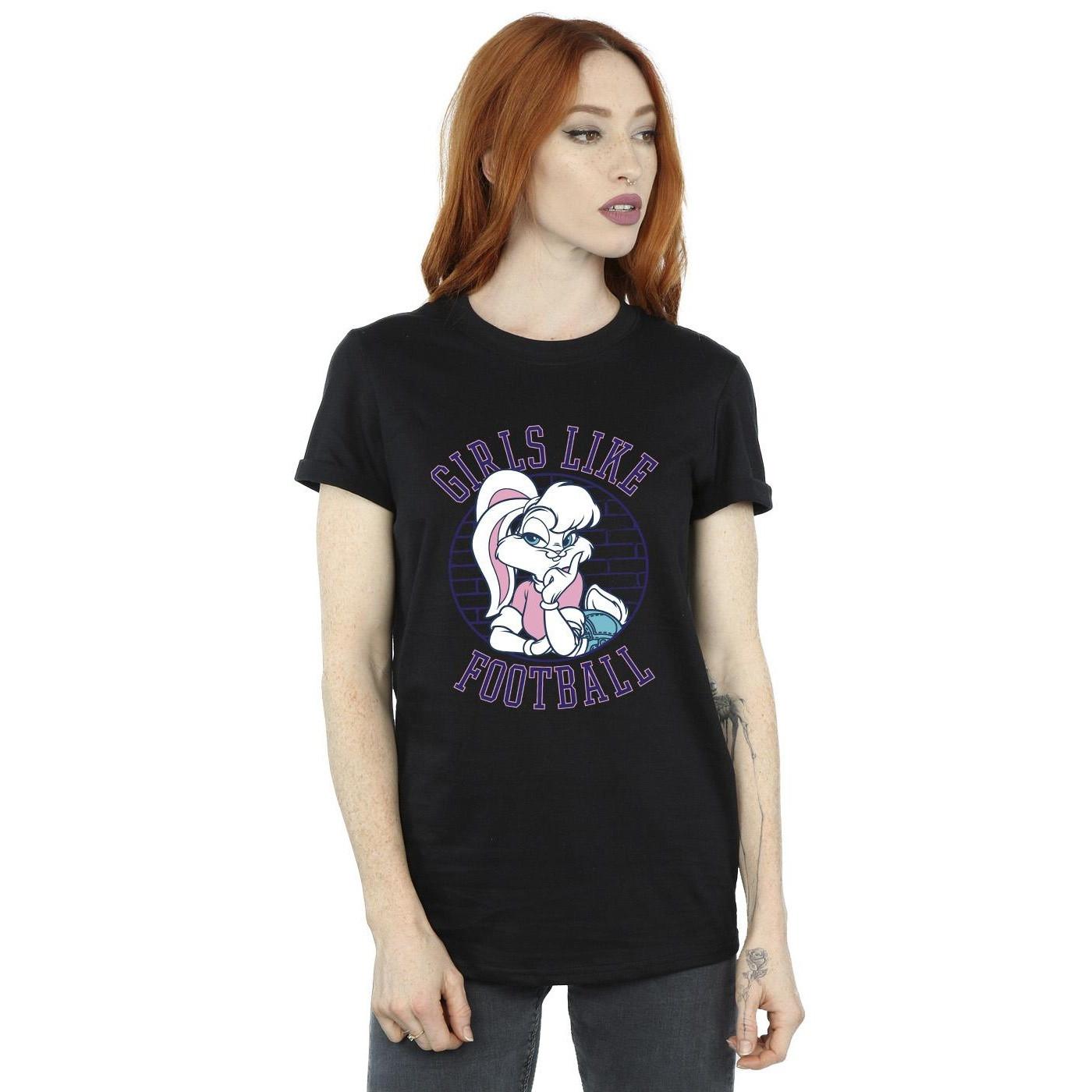 LOONEY TUNES  Tshirt GIRLS LIKE FOOTBALL 