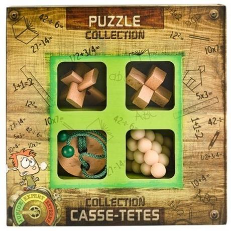 Eureka  52473366 Holzpuzzle-Set Junior 4-teilig 