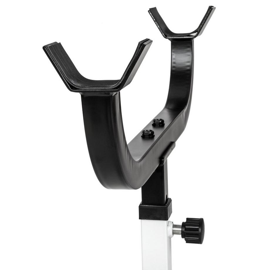 Tectake  Banc de musculation curl pour biceps réglable  support pour haltères réglable en hauteur sur 5 positions 