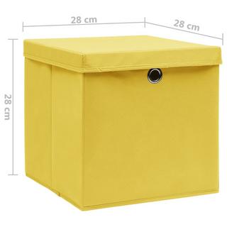 VidaXL Boîte de rangement tissu  