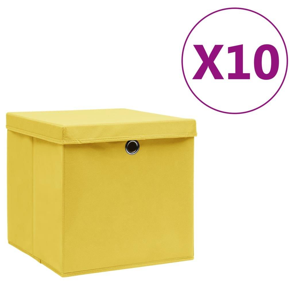 VidaXL Boîte de rangement tissu  