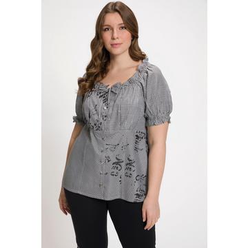 Blouse col carmen de costume bavarois