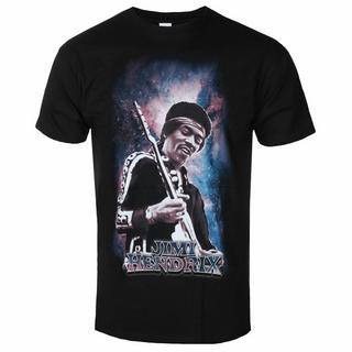Jimi Hendrix Galaxy Logo Photo T-Shirt  