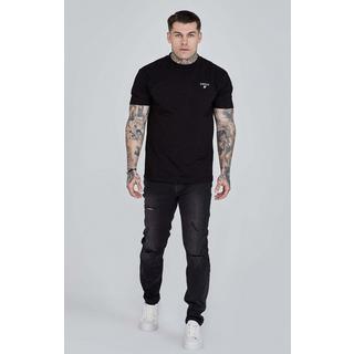 Sik Silk Distressed Slim Fit Jeans  