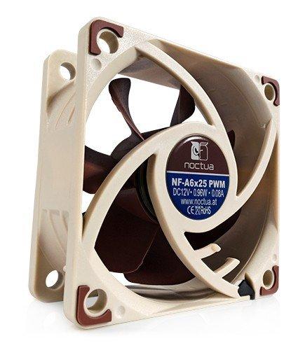 Noctua  NF-A6x25 PWM Boitier PC Ventilateur 6 cm Beige, Marron 