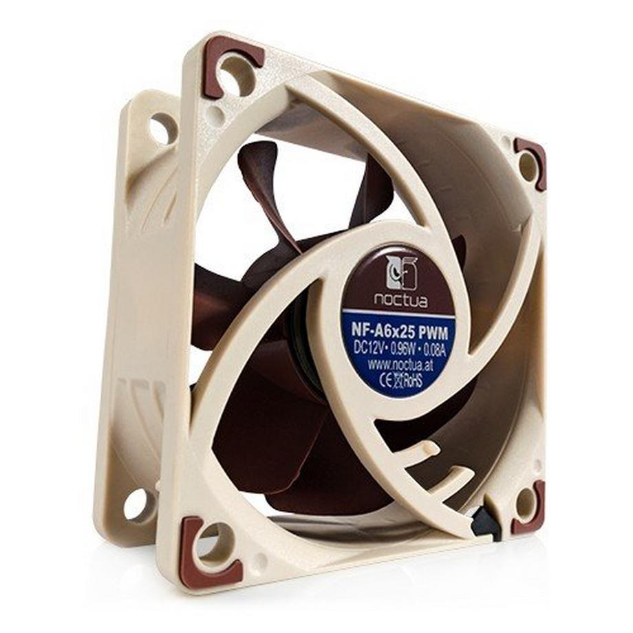 Noctua  NF-A6x25 PWM Computergehäuse Ventilator 6 cm Beige, Braun 