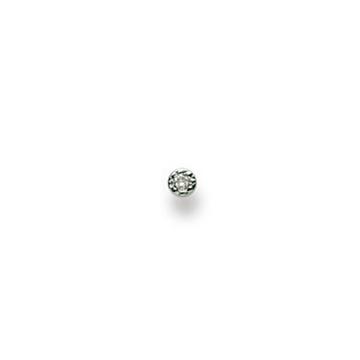 Nasenstecker Weissgold 750 Diamant 0.01.00ct.