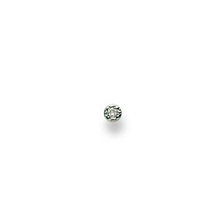 MUAU Schmuck  Nasenstecker Weissgold 750 Diamant 0.01.00ct. 