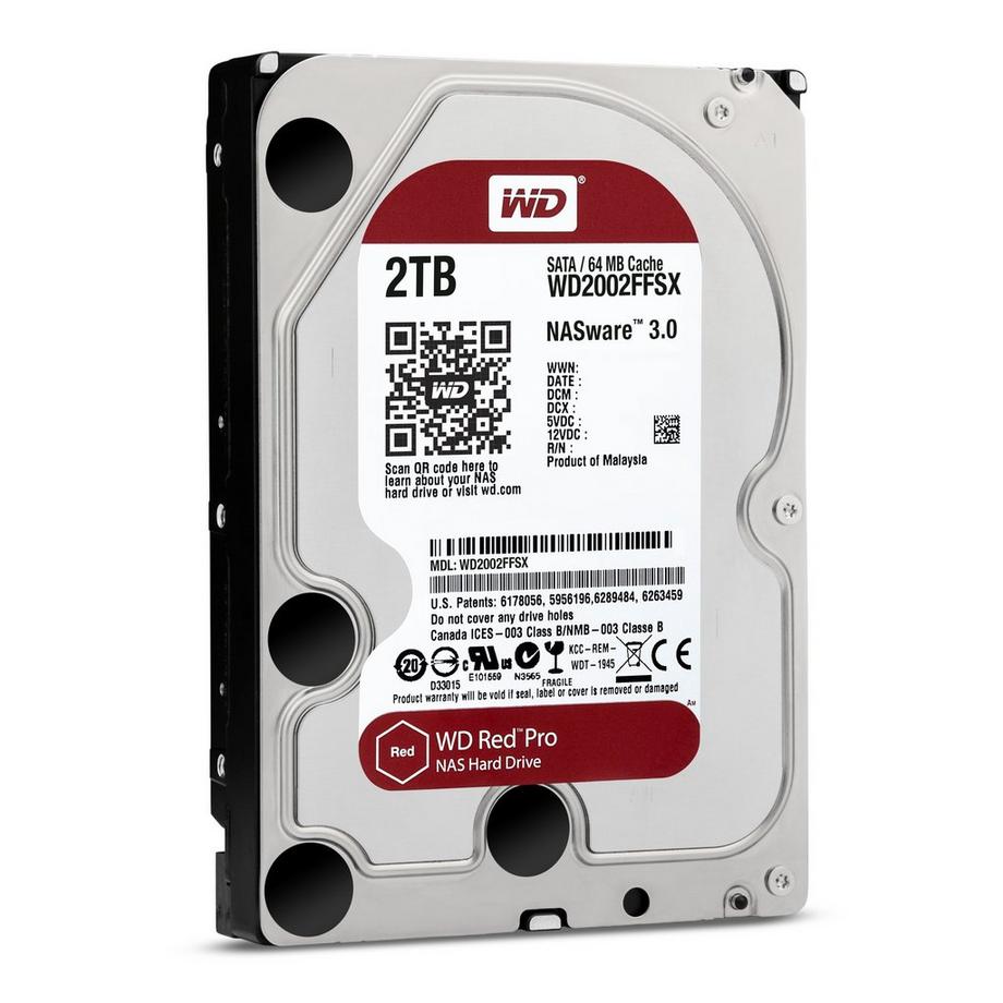 WD  Red Pro (2 TB, 3.5", CMR) 