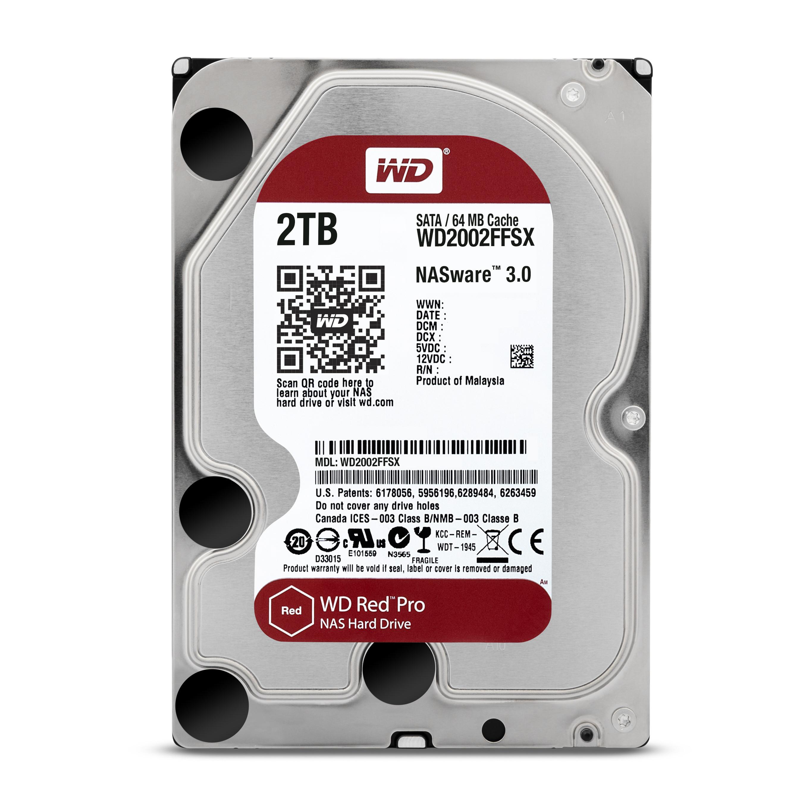 WD  Red Pro 3.5" 2 TB Serial ATA III 
