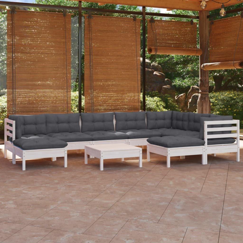 VidaXL Garten-lounge-set kiefernholz  