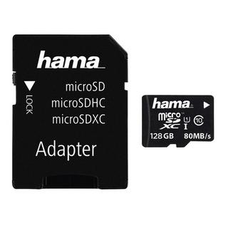 hama  microSDXC 128GB Class 10 UHS-I 80MB/s 