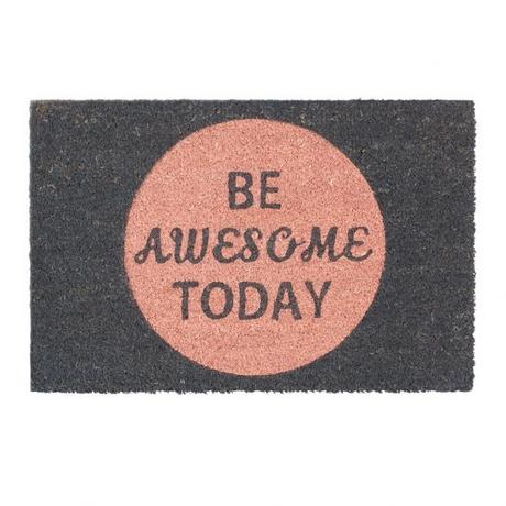 B2X Zerbino in fibra di cocco "Be awesome today"  