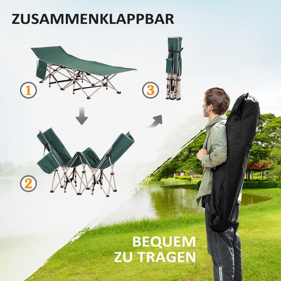 Outsunny  Campingbett 