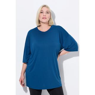 Ulla Popken  Longshirt, antibakteriell, Oversized, Rundhals, Halbarm 