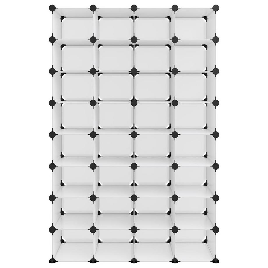 VidaXL Étagère à chaussures polypropylène  