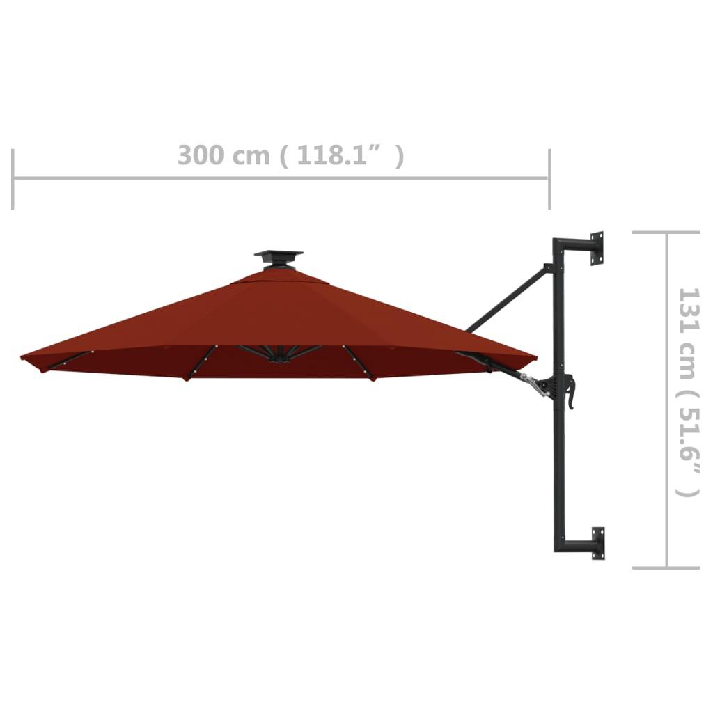 VidaXL Parasol de jardin  