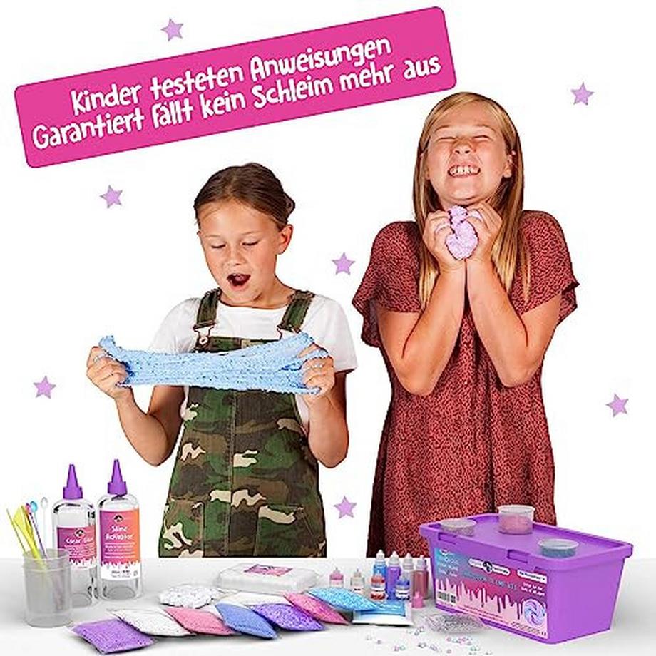 Activity-board  Einhornschleim-Set zum Selbermachen - Schleim-Set Ideal - Für Glitzer-, Fluffy-, Wolken- und Schaumschleim 