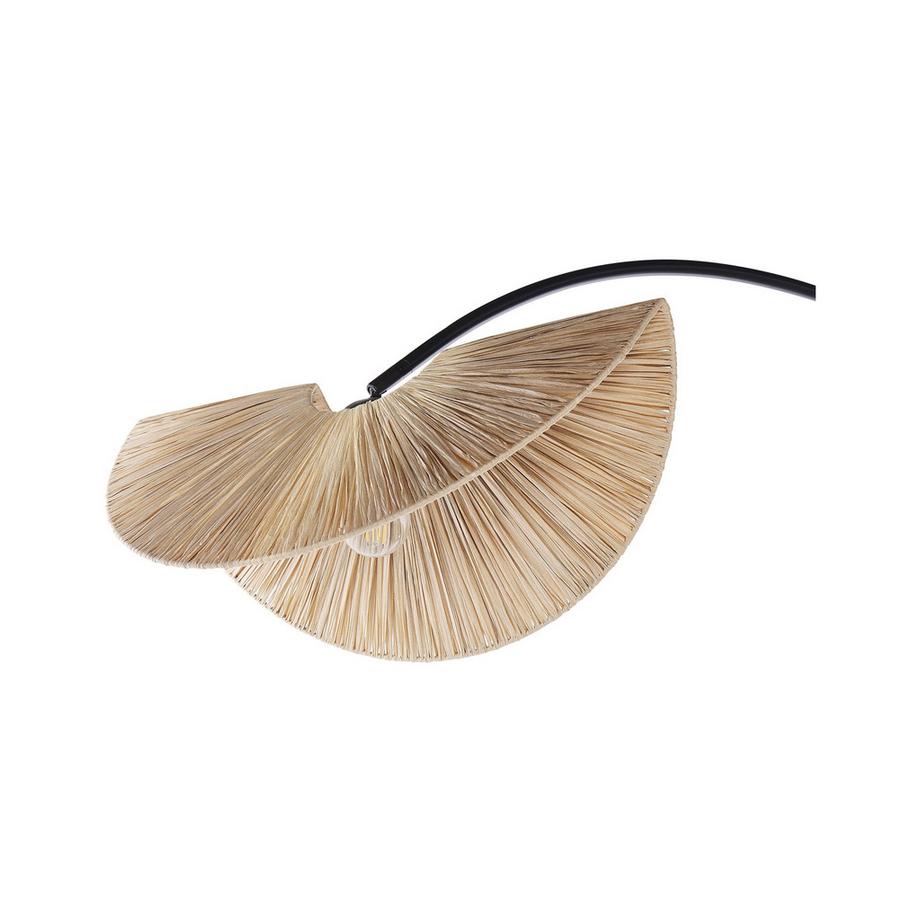 Beliani Stehlampe aus Papier  HERRON  