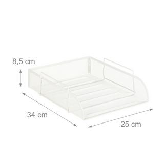 Northix Bac à documents empilable  