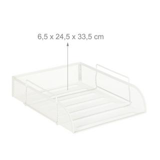 Northix Bac à documents empilable  