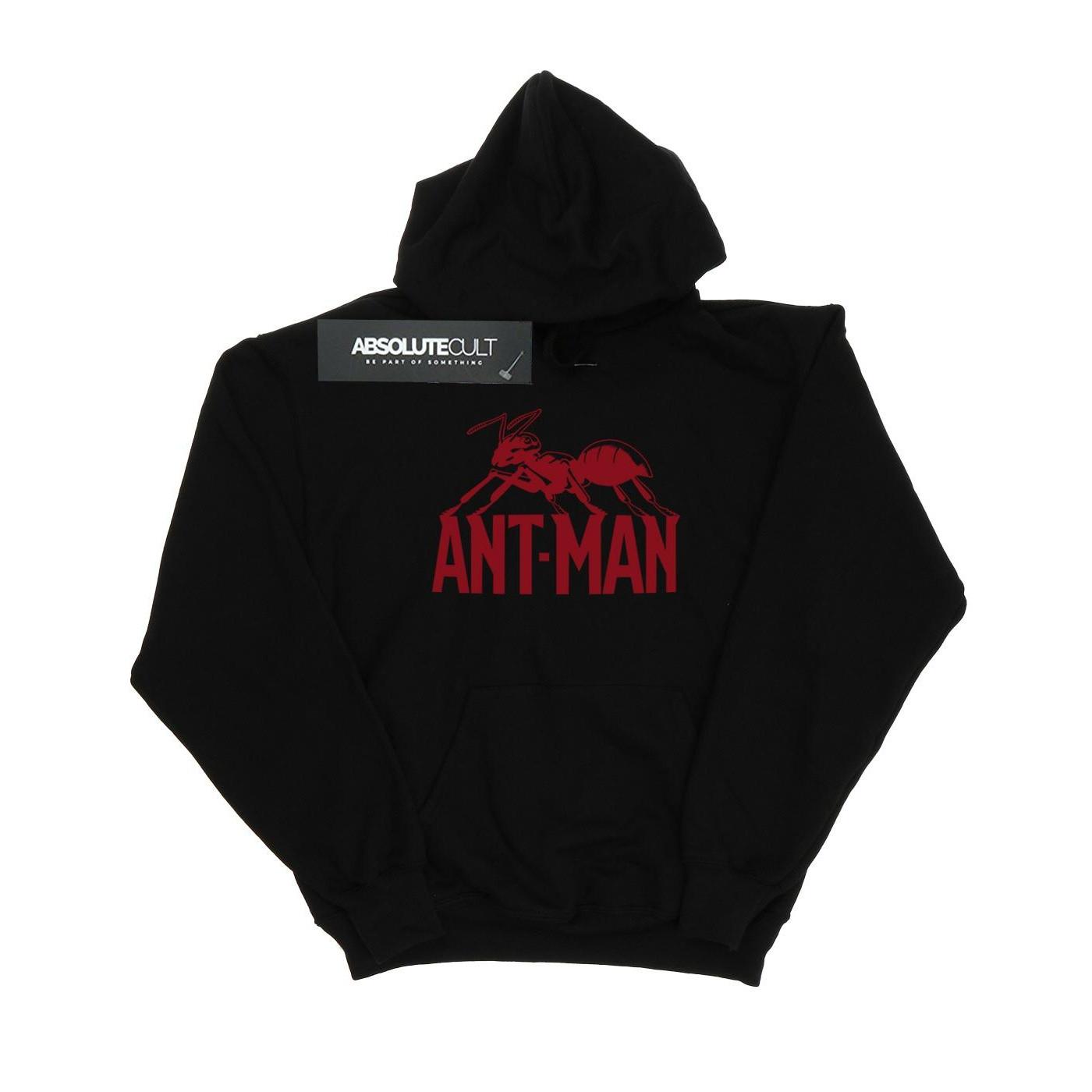 Image of Antman Logo Kapuzenpullover Herren Schwarz 3XL