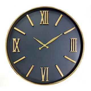 mutoni Orologio da parete Dune nero oro 60  