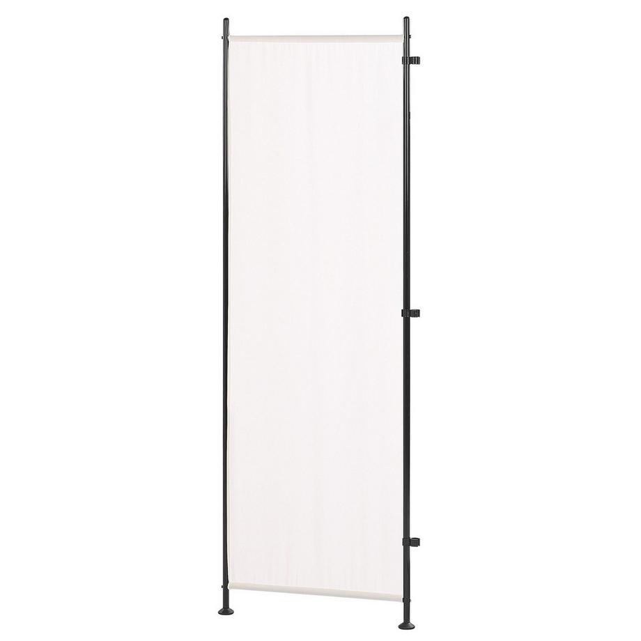 Beliani Séparateur de pièce à 3 panneaux en Tissu  NARNI  