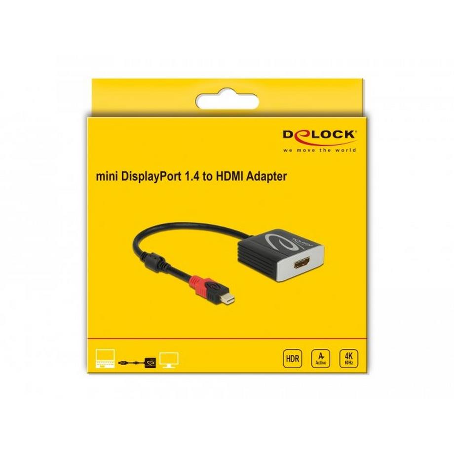DeLock  Adaptateur  Mini-DisplayPort - HDMI 
