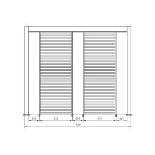 mutoni Padiglione da giardino Ocean silk 300x400  