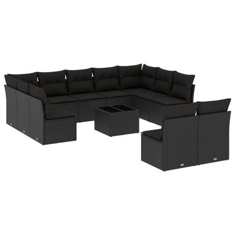 VidaXL Garten sofagarnitur poly-rattan  