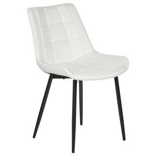 Beliani Chaise de salle à manger en Velours Moderne MELROSE II  