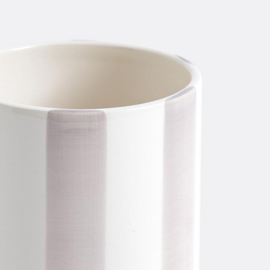 La Redoute Intérieurs Vase en céramique à rayures  
