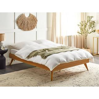 Beliani Bett mit Lattenrost aus MDF-Platte Retro BERRIC  