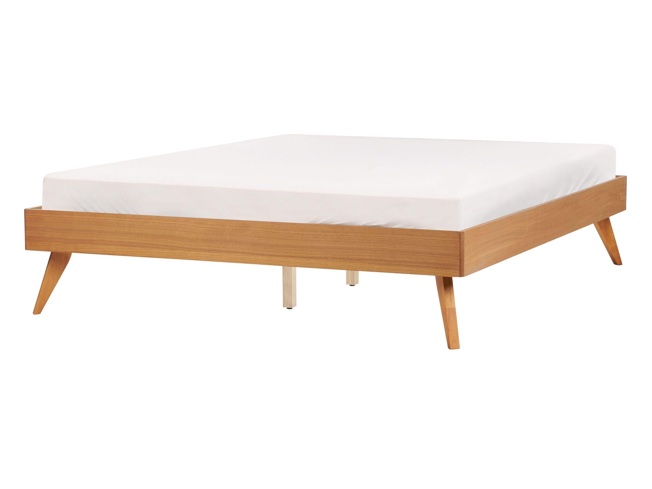 Beliani Bett mit Lattenrost aus MDF-Platte Retro BERRIC  