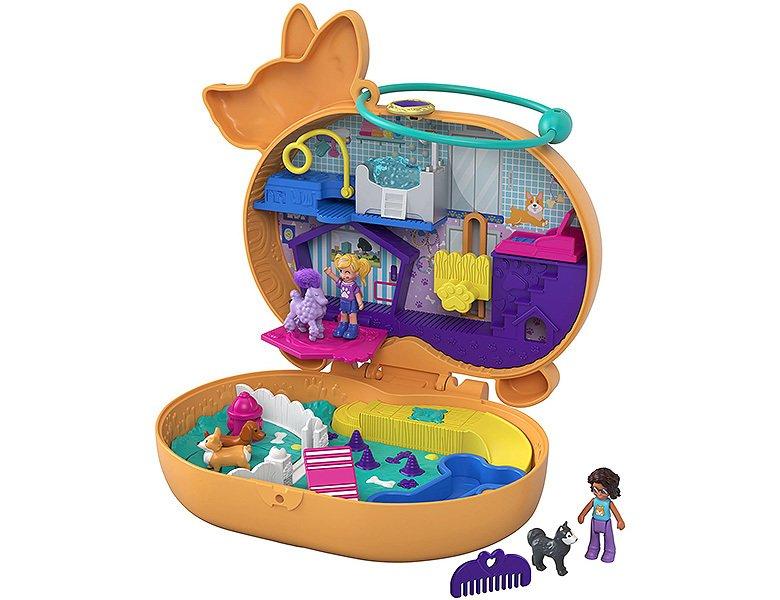 Polly Pocket Pocket World Elefantenabenteuer Schatulle