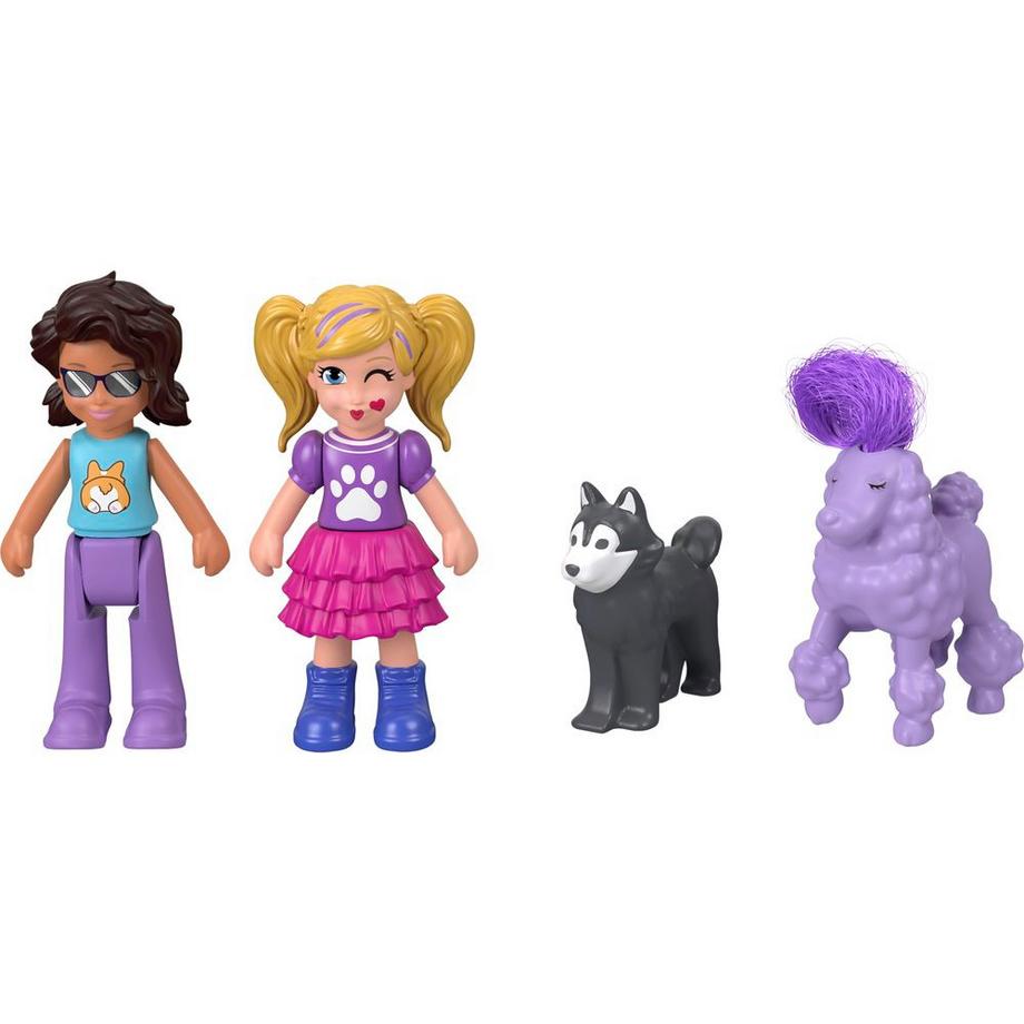 polly pocket  Pocket World Corgi-Hundehotel Schatulle 