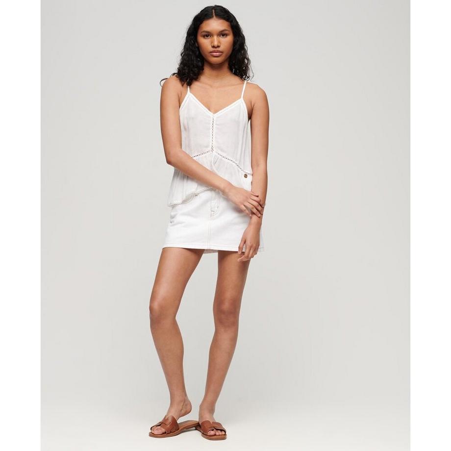 Superdry Camisole Top mit Leiterborte  