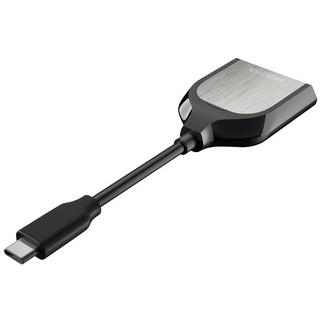 SanDisk  Extreme PRO Kartenleser USB 3.2 Gen 1 (3.1 Gen 1) Type-C Schwarz, Silber 