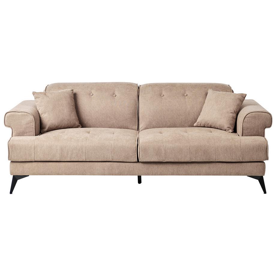 Beliani Wohnzimmer Set aus Stoff  SKIVE  