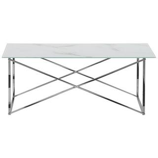 Beliani Table basse en Verre de sécurité Moderne EMPORIA  