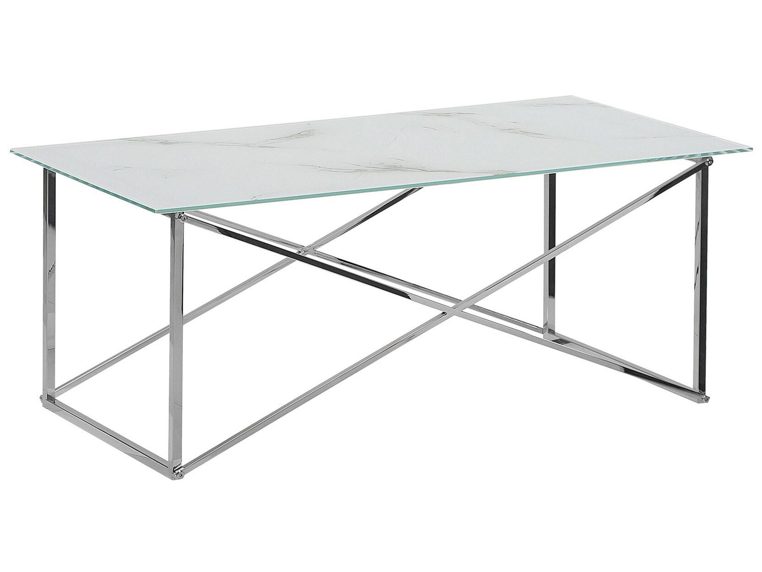 Beliani Table basse en Verre de sécurité Moderne EMPORIA  