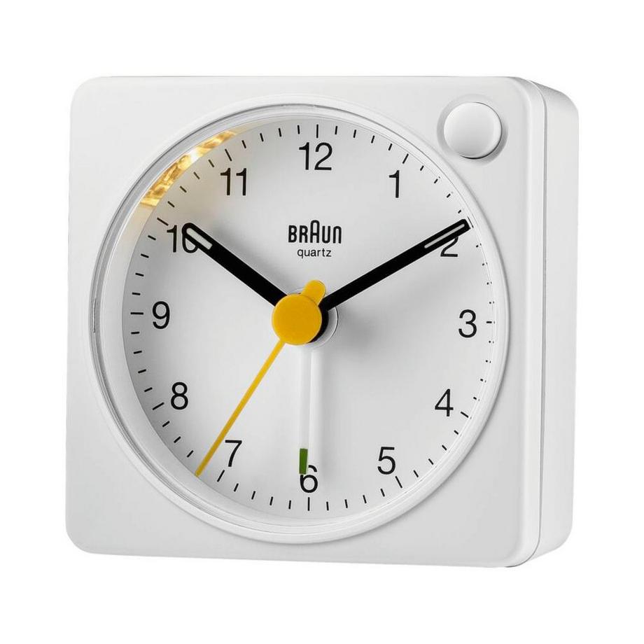 BRAUN  BNC02W weiss - Analog-Quarzwecker 