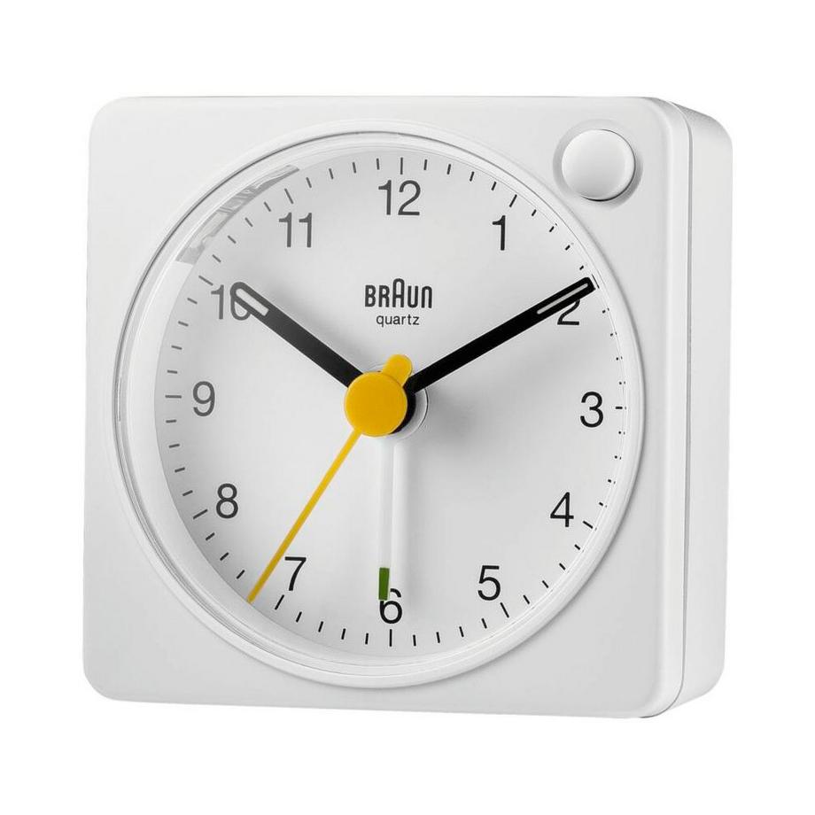 BRAUN  BNC02W weiss - Analog-Quarzwecker 